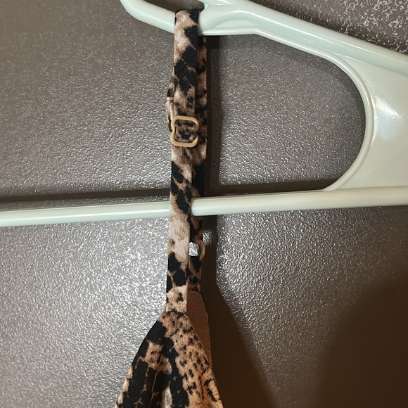 Aqua Snake Print Jumpsuit - Picture 5 of 11